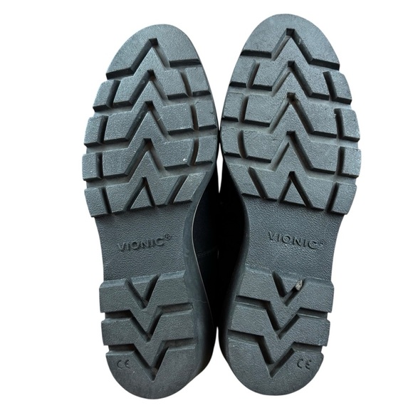 EUC Vionic Women’s Willa Wedge Black Slip-On Loafers Sz 7.5 - Picture 7 of 12